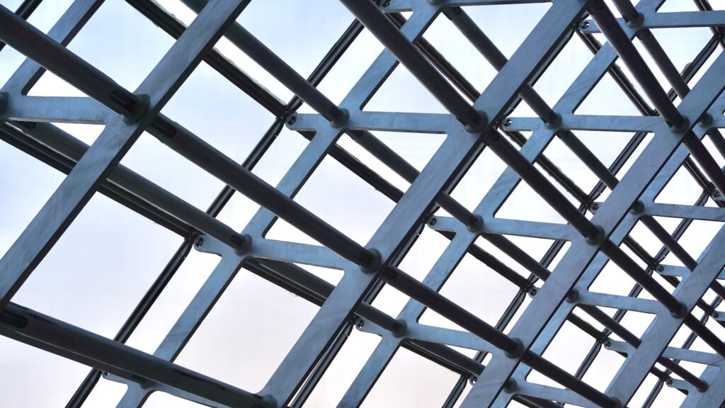 Une construction en profilé en C en acier