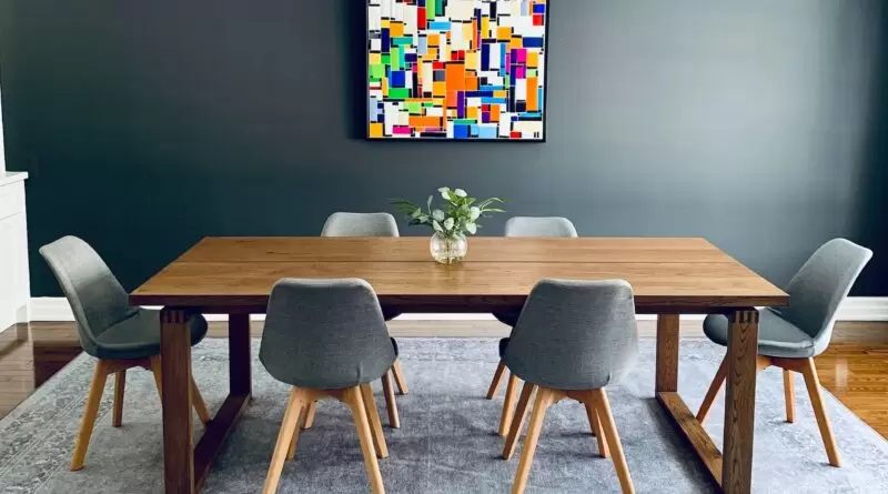 Décoration de table à manger