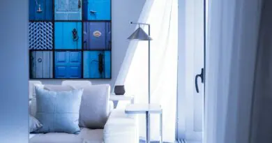 Le bleu glacier pour sa décoration