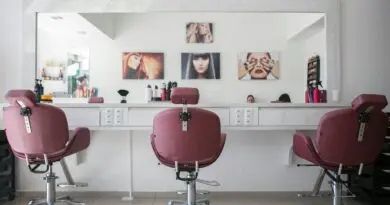 Décoration d'un salon de beauté