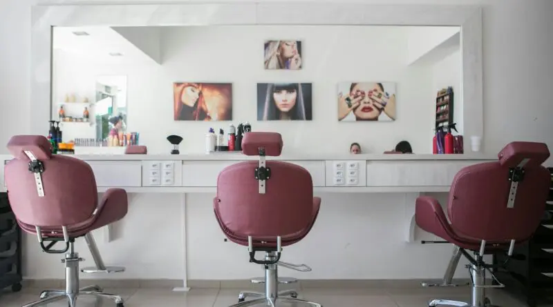 Décoration d'un salon de beauté