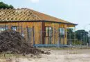 Une construction en bois