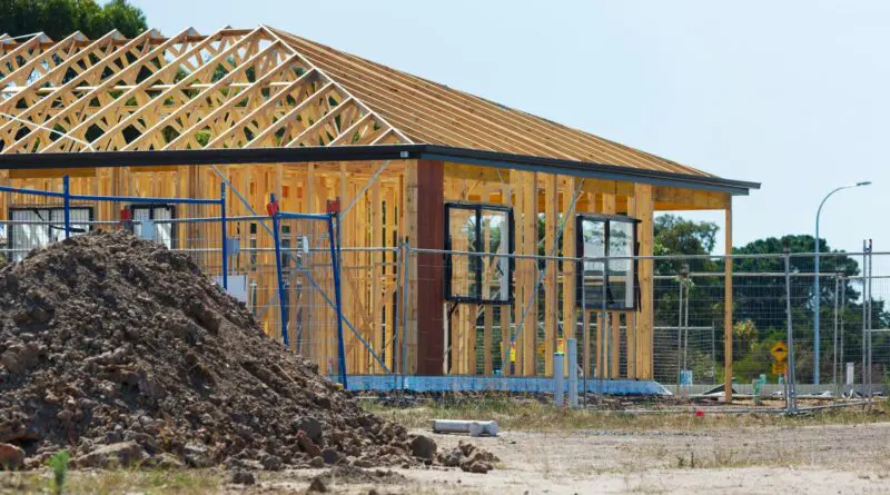 Une construction en bois