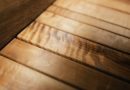 Close-up of wooden planks with natural grain patterns